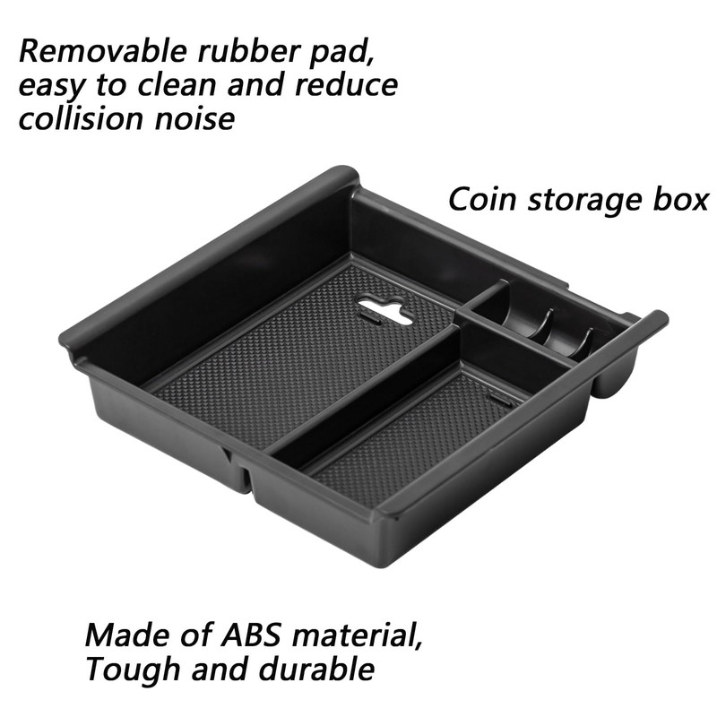 EDBETOS Center Console Accessory Organizer Compatible with Toyota Tacoma 2016-2019