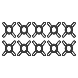 Precut Kinesiology Tape for Knees - Waterproof Muscle Tape Strips - Waterproof Muscle Patches Set of 10 for Rock Climbing Cycling, Knee Guard Supplies