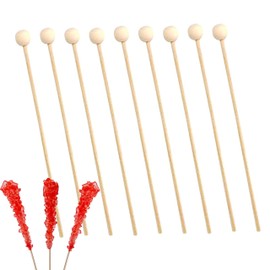 Perfect Stix LB60-50 Rock Candy Sticks with Ball, 0.2" Height, 0.2" Width, 6" Length (Pack of 50)