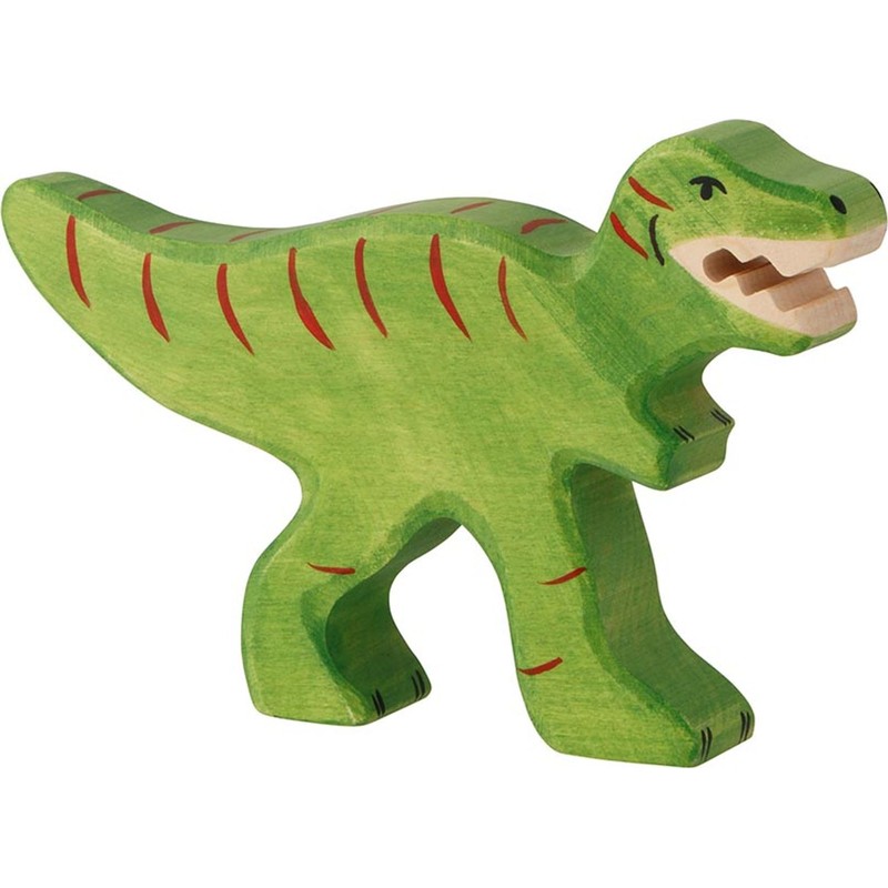 Holztiger Tyrannosaurus Rex Wooden Figure