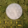 Flower of Life Charging Selenite Plate | MoonlightCryst
