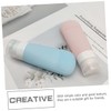 VICASKY 3Pcs Creative Liquid Dispenser Unique Bristle Cosmetics Bottle for