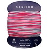 DARUMA 01-2400 Sashiko Yarn, Fine, 3-Color Kasuri, Card Spool, Approx.
