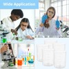 100 Pcs Plastic Graduated Measuring Beakers, 100ml Clear Mixing Cups