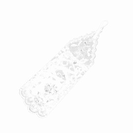 Floral Lace Gloves, Vintage Long Lace Gloves, White Lace Bride Bridal Rhinestone, Sexy Fingerless Gloves Wedding Accessory for Wedding (White)