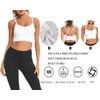 Enjoyoself 3 Pack Womens Strappy Sports Bra for Yoga Running