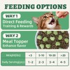Wellix Freeze-Dried Catnip Treats with Chicken, Cat Grass & Catnip,