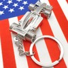 Seadiquiet Silver Novelty F1 Formula 1 Racing Car Charm Keyring
