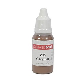 Doreme Permanent Makeup Pigment Caramel, Professional Medical-Grade Tattoo Ink for Microblading & Permanent Makeup Machines, Long-Lasting Brow & Lip Color