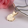 Wolentty Couple Fox Necklace - Stainless Steel Fox Couples Necklaces