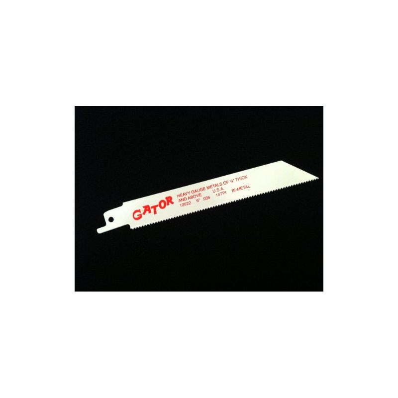 Gator 6" x 3/4" x .035" 14tpi Bi-Metal Cobalt Reciprocating