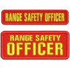 RANGE SAFETY OFFICER EMB PATCH2X5 and 1x5 HOOK ON BACK