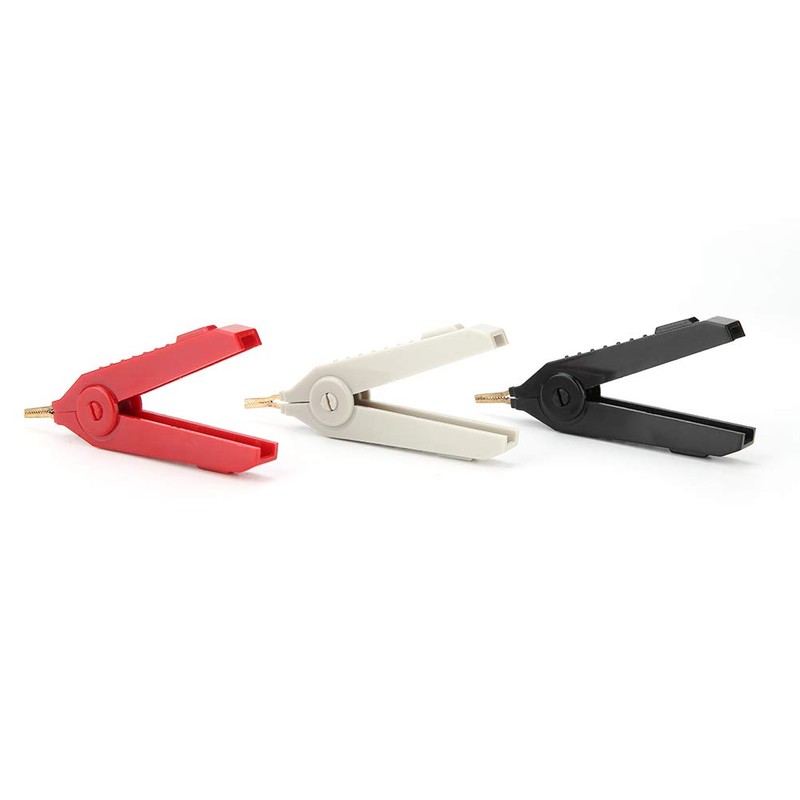 Alligator Clips 3 Pcs P2004 Copper Gold Plated Alligator Clip