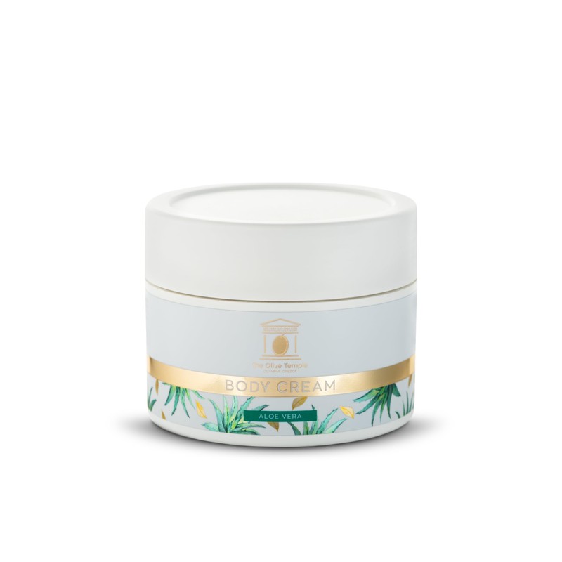 Crema corporal con aceite de oliva y aloe vera: hidratación