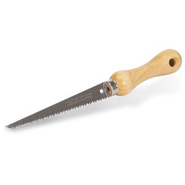 WAL-BOARD TOOLS Marshalltown Original Drywall Saw, High - Carbon Steel Blade, Chisel Point, Aggressive Tooth Design, Durable Wood Handle, 004-001
