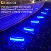 Lacasa Solar Dock Lights Marine 4-Pack - Solar Powered Blue