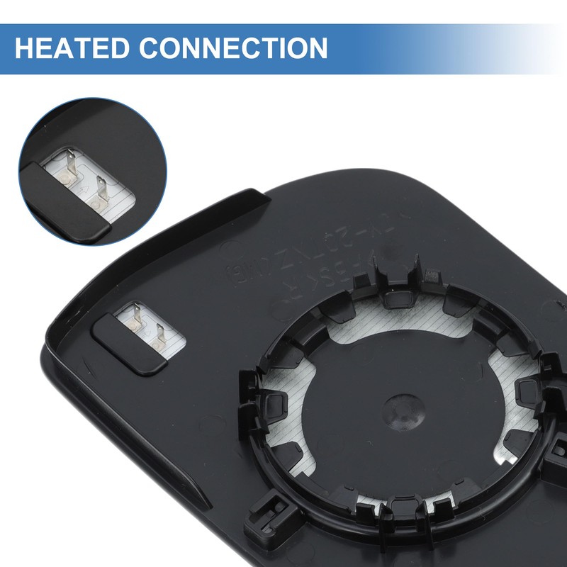 Motoforti Right Passenger Side Heated Mirror Replacement for Ford Explorer