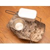 CAMPING MOON MTG-FG A4 Size Lightweight Bonfire Grill, Stainless Steel,