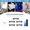 eyeezi 5 Pack Blue Light Blocking Reading Glasses for Women