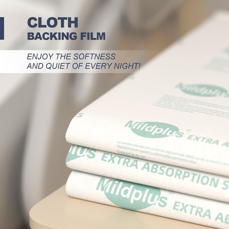 Heavy Duty Underpads 40"X40" Super Sized Chucks Pads 180 Grams
