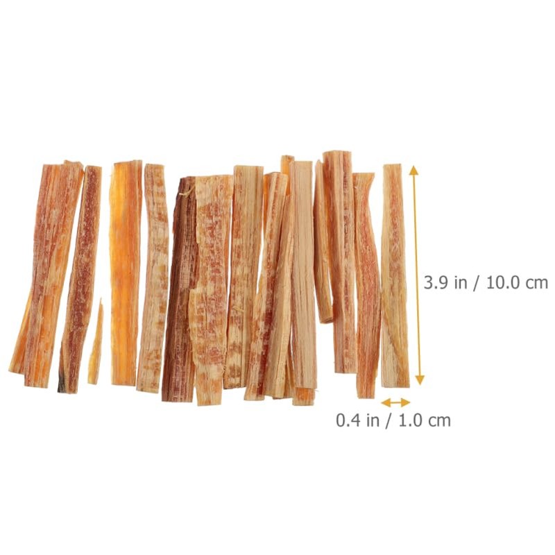 Operitacx 1set Kindling Wood Stick, Natural Flame Firelighters, Outdoor Fire