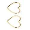 Keychain Accessories Heart Shaped Individual Color Elegant Design Simple Firm