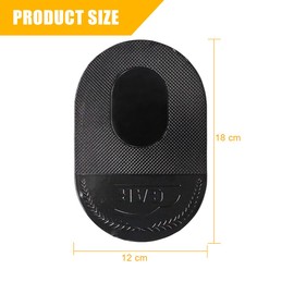 CGEAMDY Anti Rutsch Schmutzmatte, Armaturenbrett Antirutsch Pads Silikon Fixierkissen, Auto Armaturenbrett Klebematte Anti Rutsch Matte Silikon rutschfeste, Klebrige Pad Klebematte Schlüssel