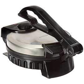 Brentwood TS-127 Stainless Steel Non-Stick Electric Tortilla Maker, 8-Inch