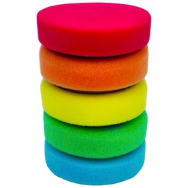 Drill Buffing Pad Detail Polishing Pad Mix Size Kit Used for Car Sanding, Polishing, Waxing, Sealing Glaze with 5/8-11 Thread Backing pad & Adapters 29Pcs