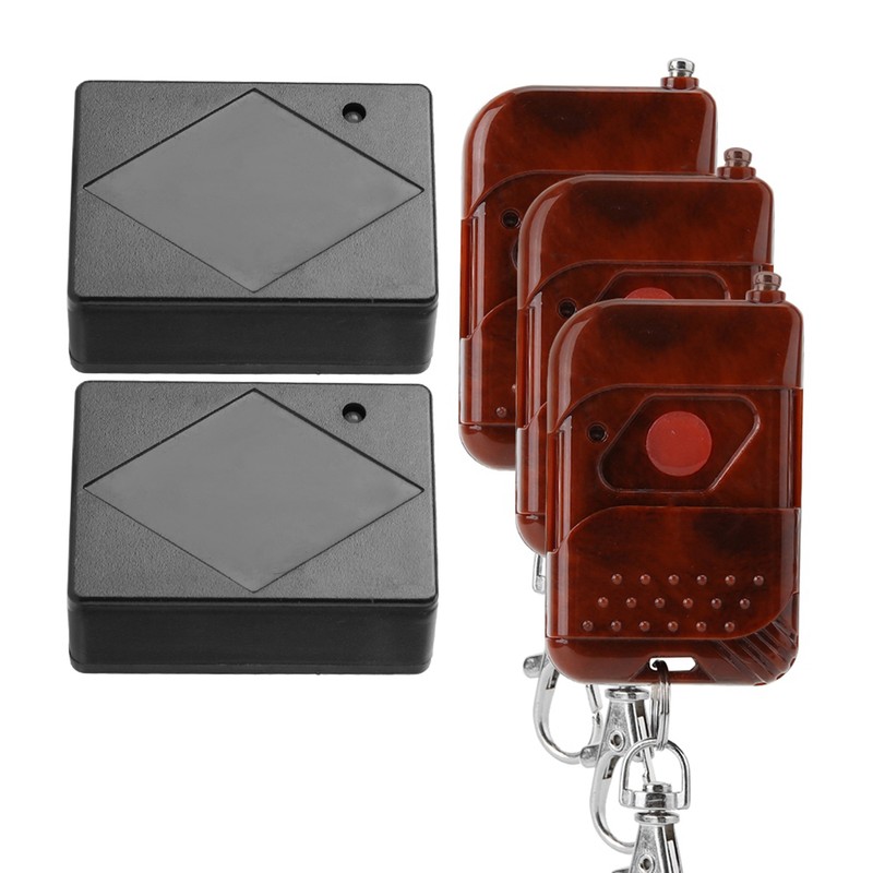 2V3 Wireless Remote Control Switch Transmitter Receiver Kit for Door