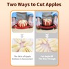 OOKUU Apple Slicer and Corer, [Large Size] 16-Blade Heavy Duty