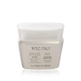 TEC ITALY Gel Della Cera Efecto Húmedo 280 g – Gel Fijación Media Cabello, Acabado Húmedo, Estiliza y Acondiciona, Para Todo Tipo de Cabello, Con Amin
