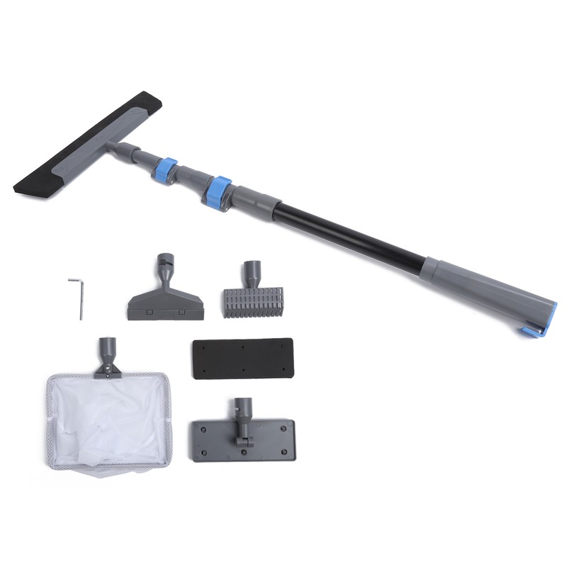 5 in 1 Aquarium Fish Tank Brush Long Handle Cleaning