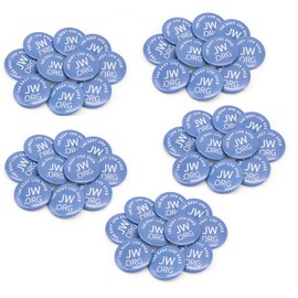 The Best Life Ever Button JW.org Pins Round Jw.org Buttons - Best Lift Ever 1.5 Inch Button, 50 Pcs