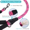 VIVAGLORY Strong Rope Dog Leash, Thick Neoprene Padded Handle, 6ft