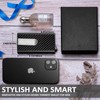MOSIYEEF Slim Leather Card Holder RFID Wallet for Men -