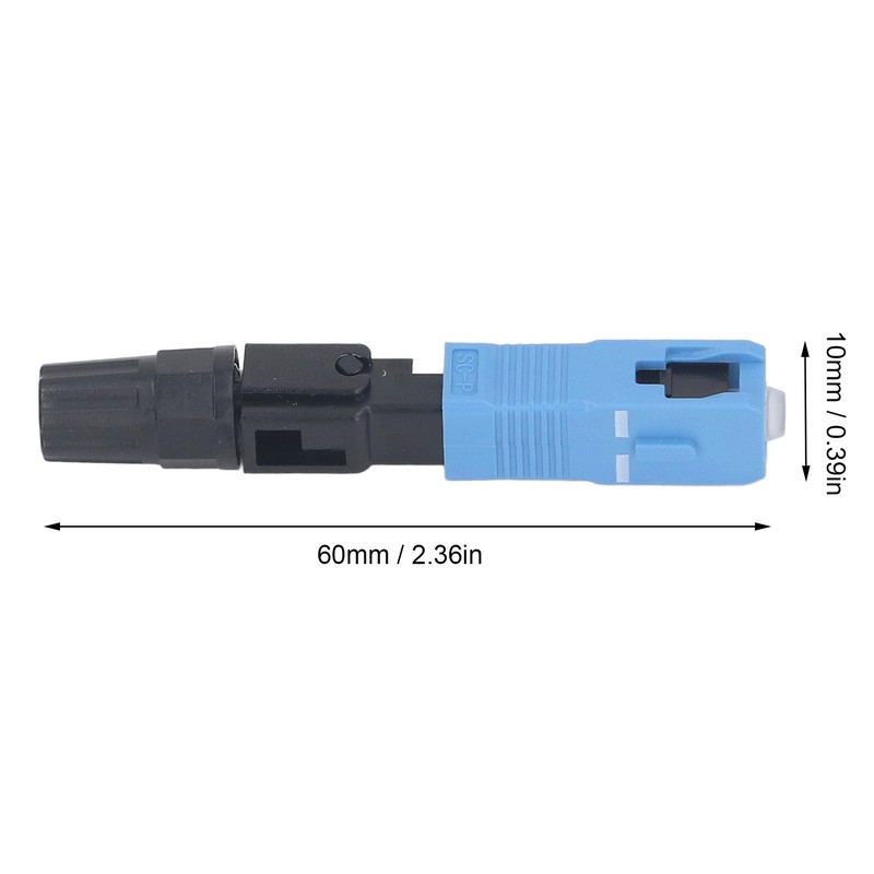 100Pcs Fiber Optic Connector Kit Embedded Type Fiber Optic Fast