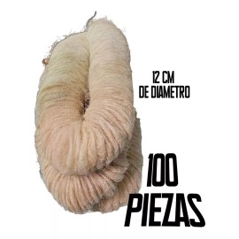 mdj Estropajo Zacate Exfoliante Para Baño Natural 100pzs