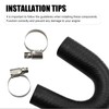 MLY 1 PC Heater Core Bypass Hose Coolant Crossover Kit,