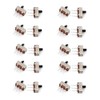 hiBCTR 20-Piece SS-12D00 (1P2T) Toggle Switch Vertical Slide Switch