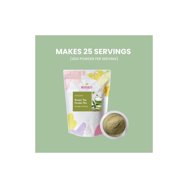 Bossen Bubble Tea Powder Mix (Green Tea)
