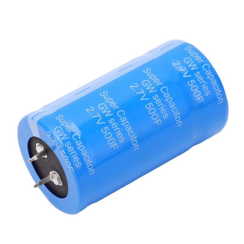 2 Pcs Automobile Car Farad Capacitor 2.7V 500F Energy Saving