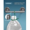 Cobbe Double Post Magnetic Suction Bathroom Toiler Paper Holder Wall