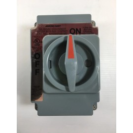 Arrow Hart Eaton Arrow Hart AH30MS1B-M2 Disconnect Switch 30A Non-Fused Manual Cooper