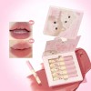 Set De Pintalabios Lip Mud, Caja Para Labios Con Polvo,