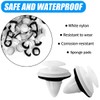 BESULEN 50PCS Car Mounting Clips, Auto Universal Door Panel Bumper