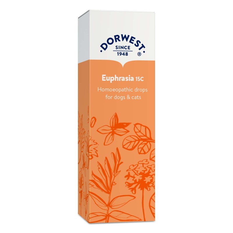 Dorwest Herbs Euphrasia 15C Homoeopathic Liquid Remedy for Dogs &