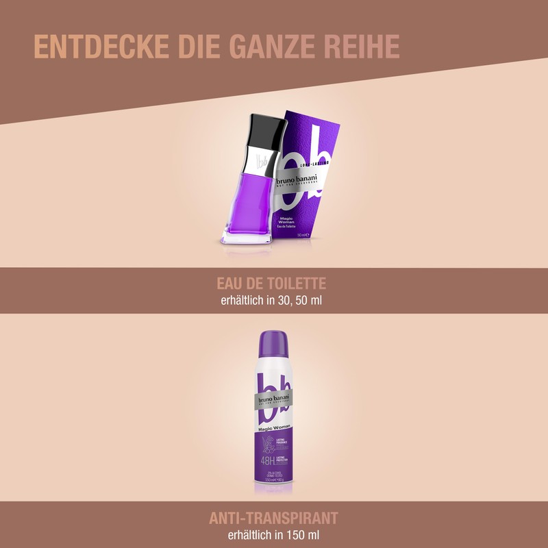 bruno banani Antiperspirant Magic Woman 150 ml