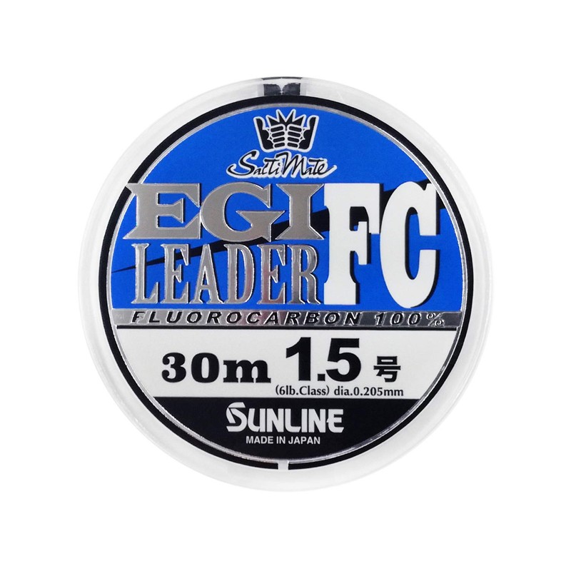 Sunline SaltiMate Egileader FC 1.5 ft (30 m)
