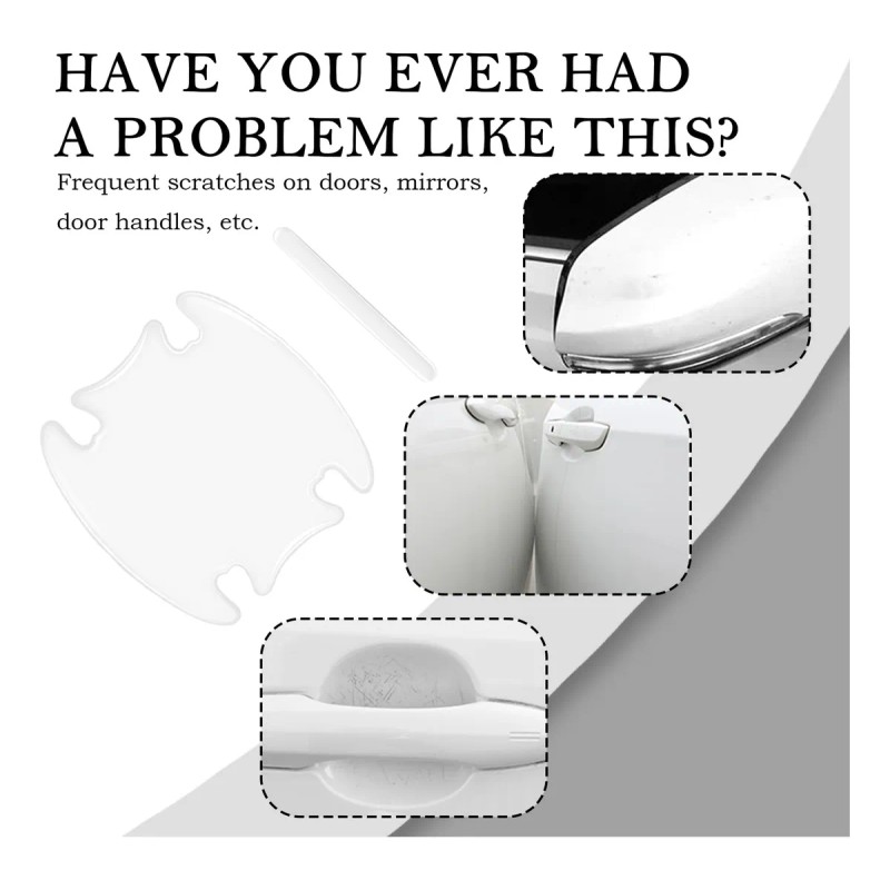 Protector Para Manija De Puerta Auto Pegatinas Coche 20pzs